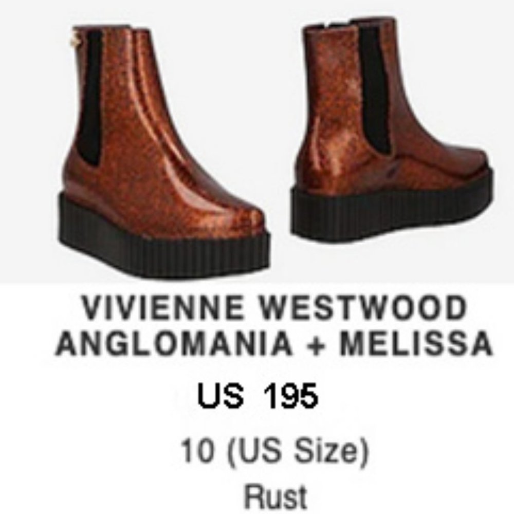 VIVIENNE WESTWOOD - ANGLOMANIA + MELISSA Platform ankle boots VIVIENNE WESTWOOD